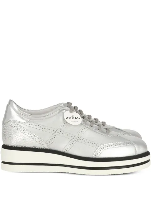 Hogan platform leather sneakers 