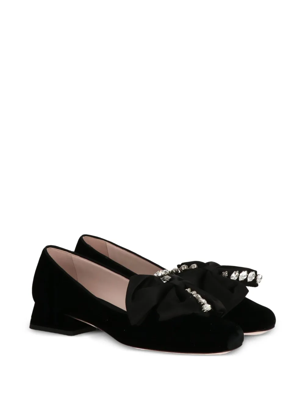 Roger Vivier bow-embellished velvet pumps | Heeled Pumps | Image 2
