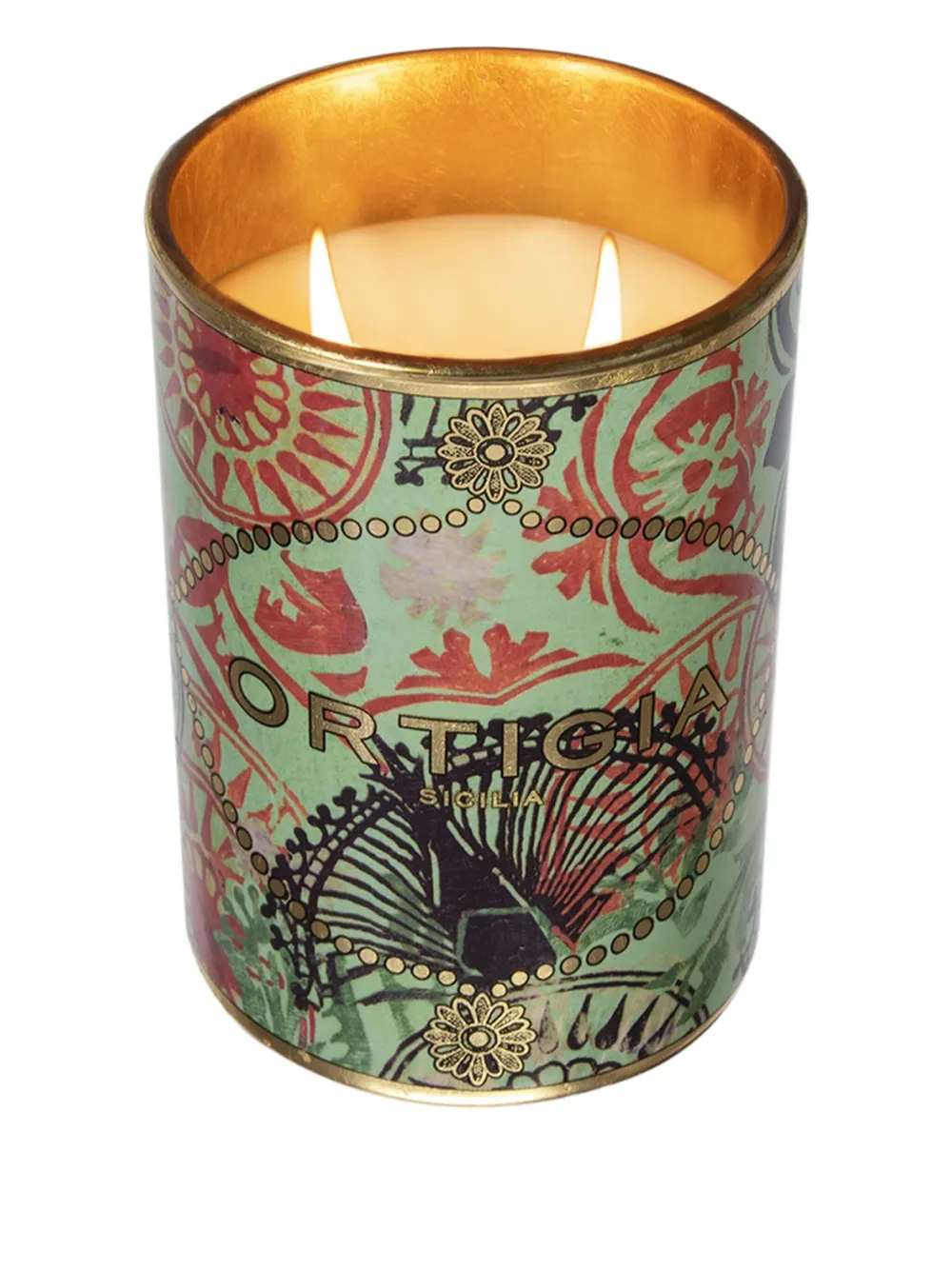 Ortigia Sicilia Fico D'india Candle (7cm X 8.5) In Green