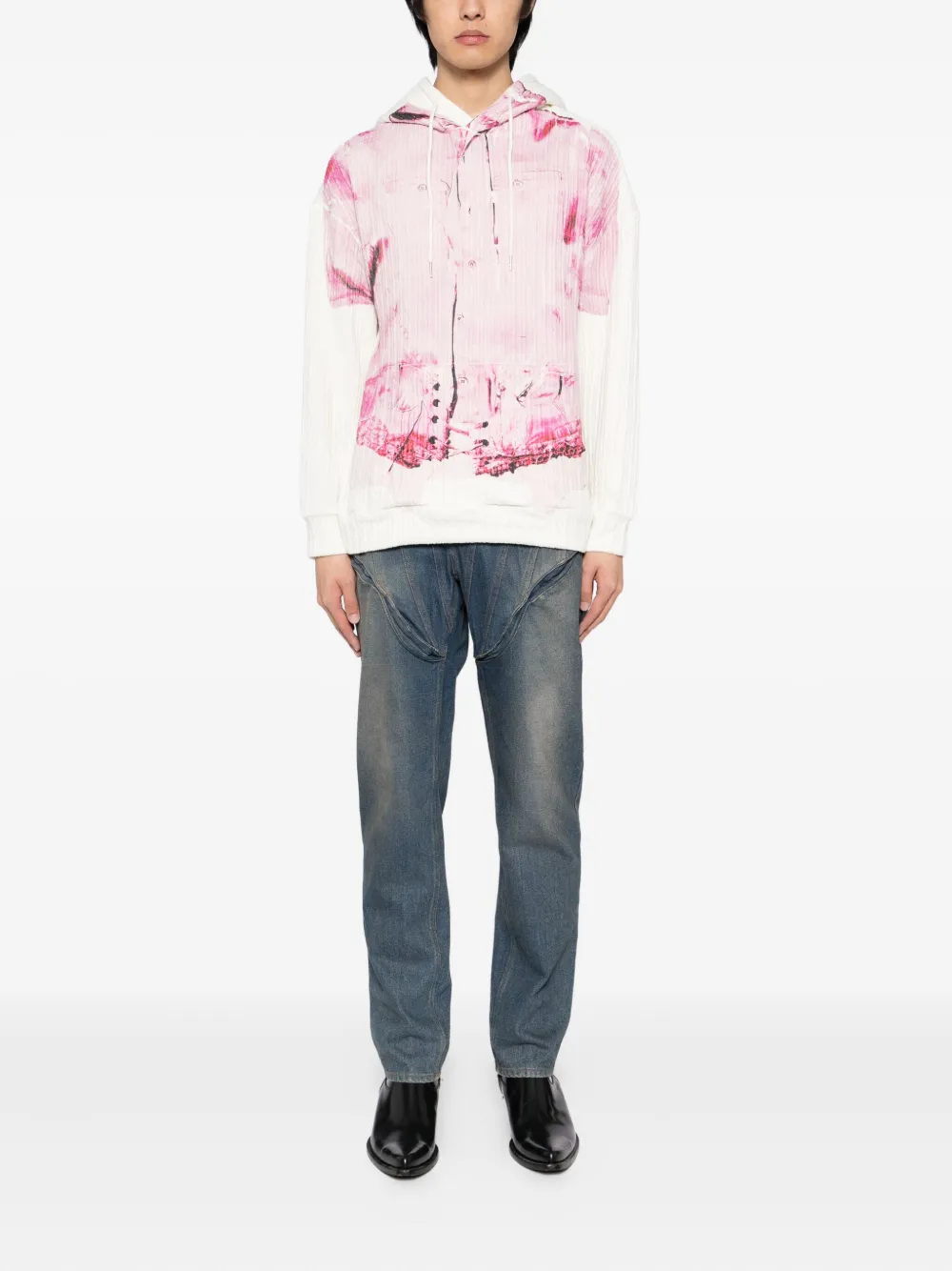 JUNTAE KIM graphic-print hoodie | Hoodies | Image 2