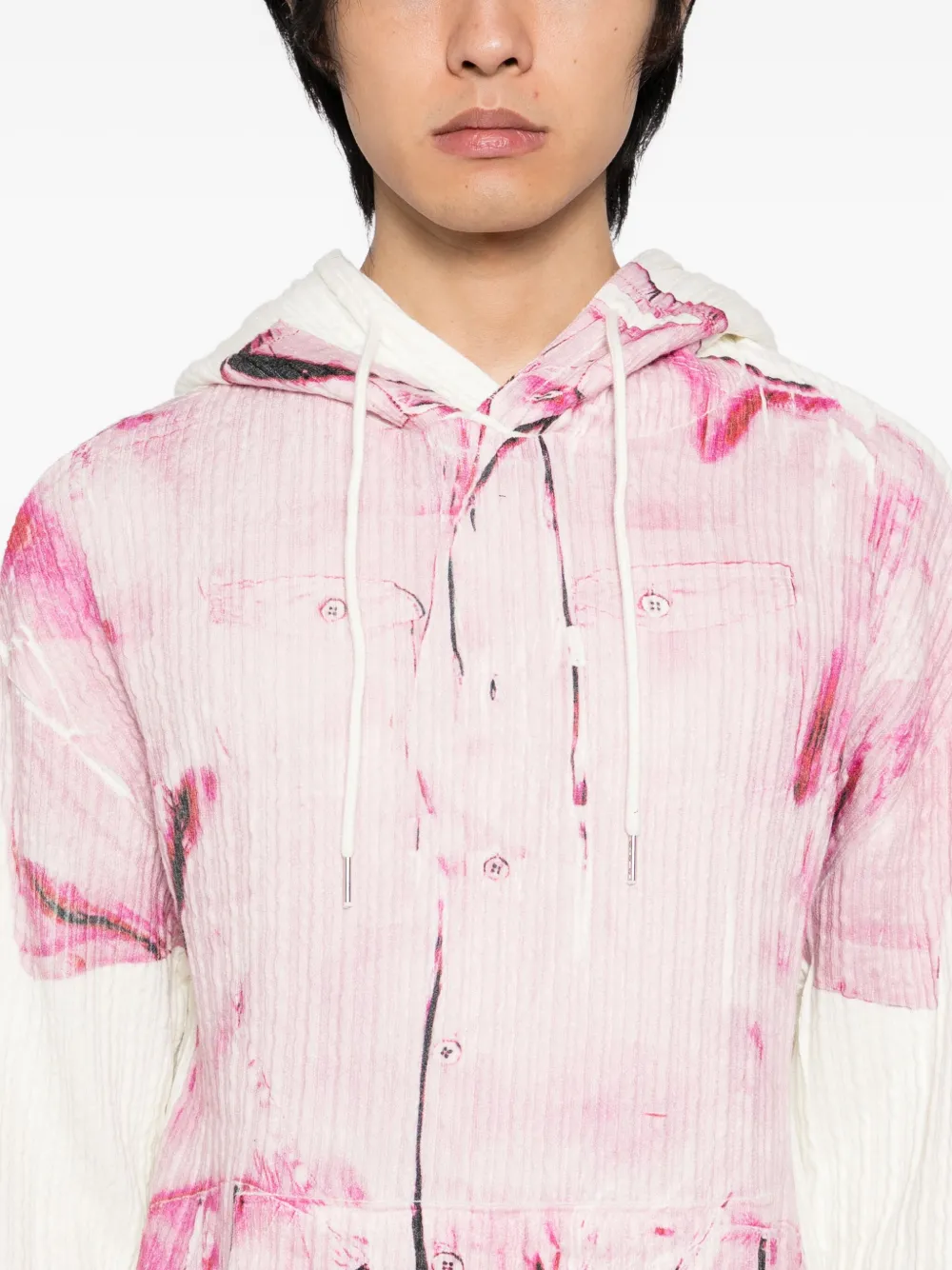 Juntae Kim Graphic-print Hoodie In Multi
