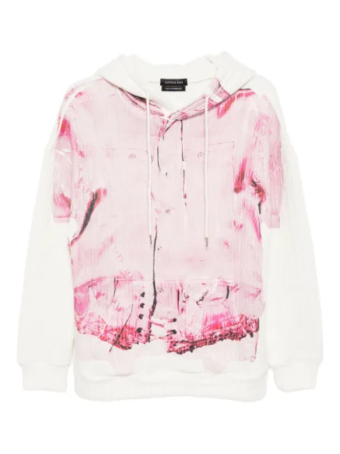 JUNTAE KIM trompe l'oeil hoodie