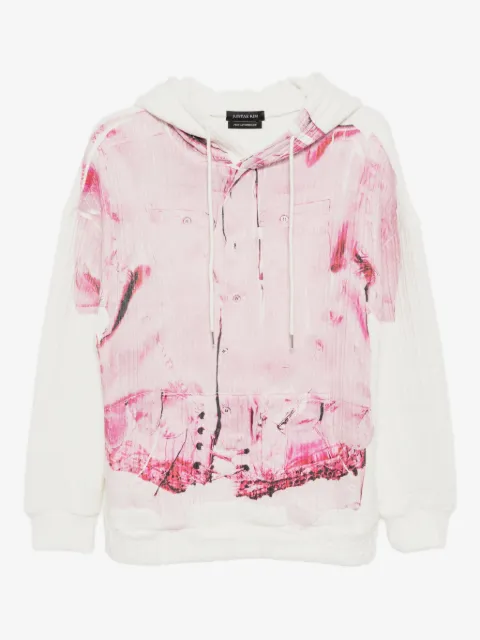 JUNTAE KIM trompe l'oeil hoodie