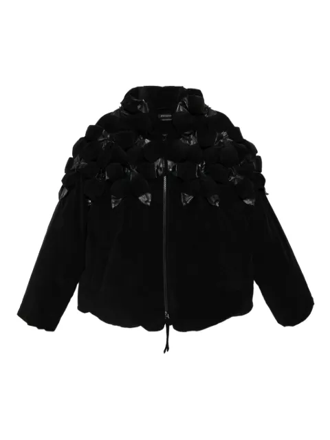 JUNTAE KIM floral-embellishment down jacket