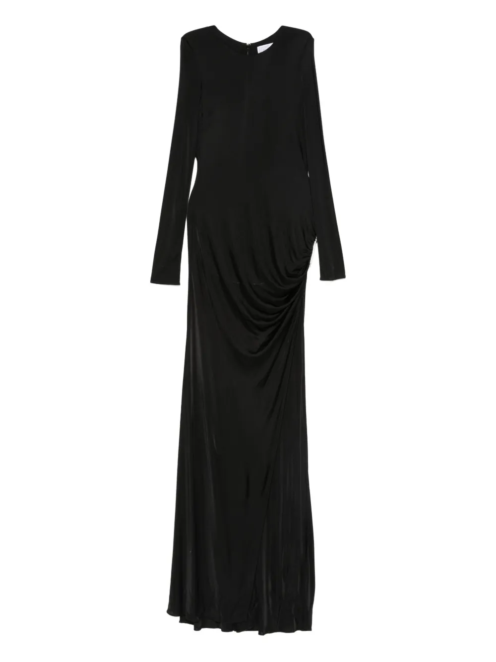 Giuseppe Di Morabito long-sleeve draped dress | Black | Image 1