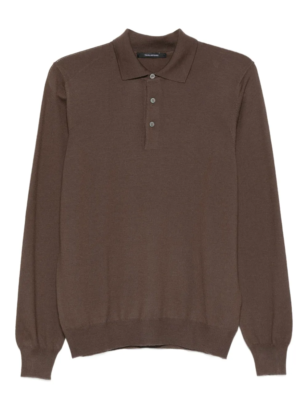 Tagliatore long-sleeve polo shirt Bruin
