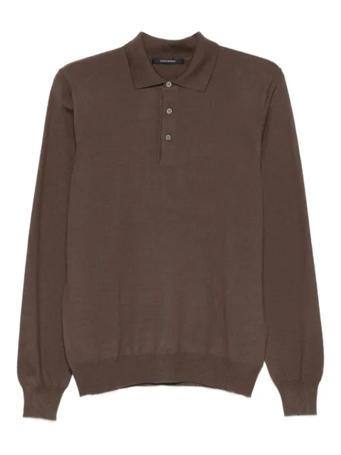 Tagliatore long-sleeve polo shirt