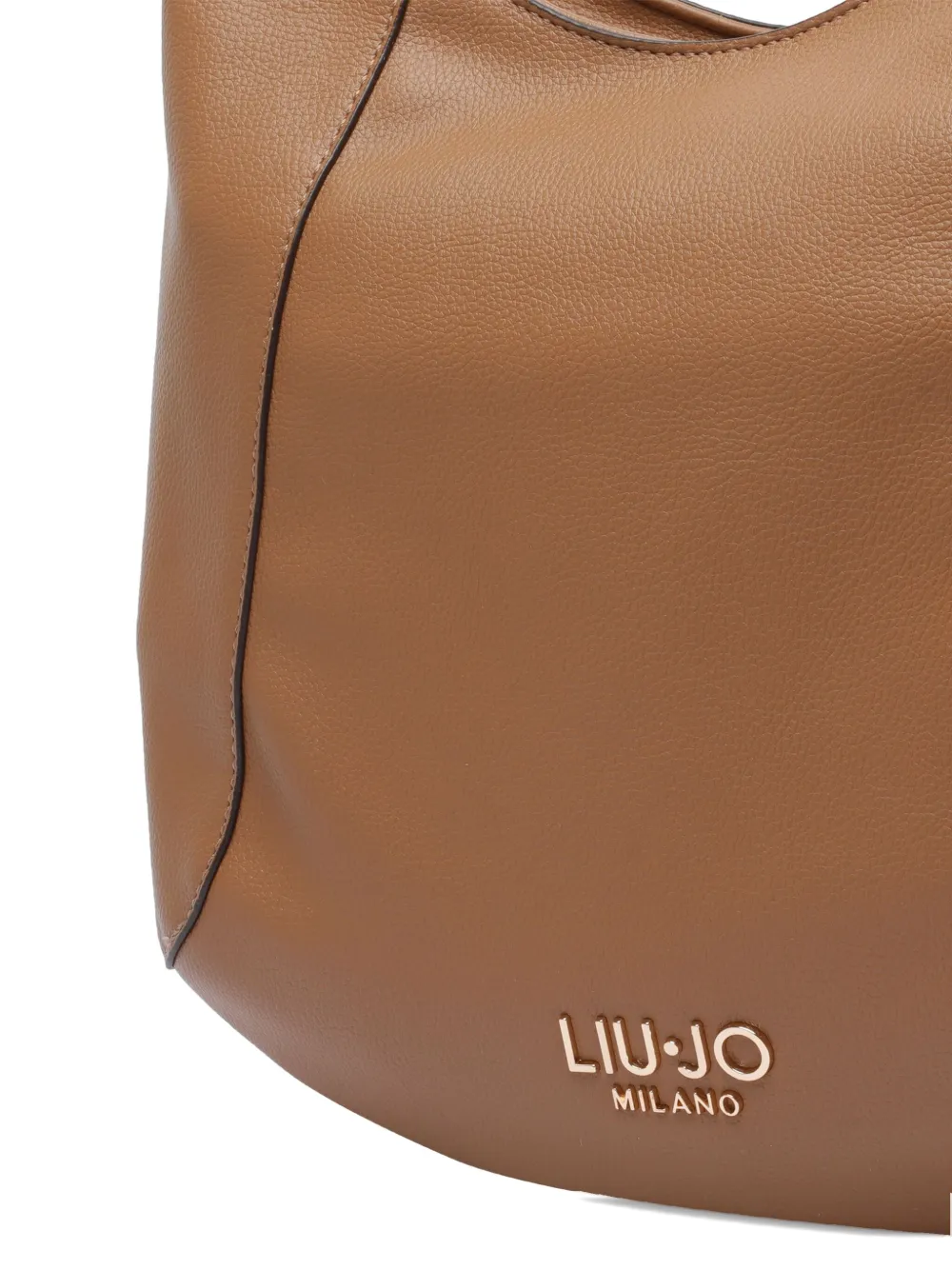 Liu •jo Studded-handle Tote Bag In Brown