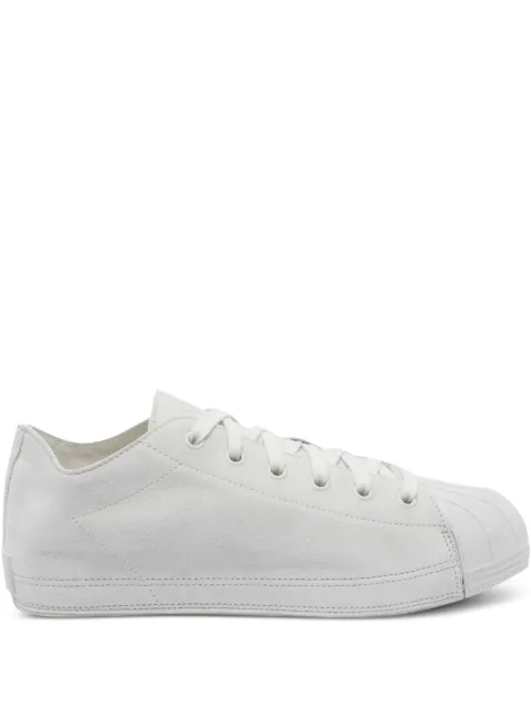 Y-3 suede leather lace-up sneakers