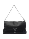 Zadig&Voltaire chain-strap leather shoulder bag - Black
