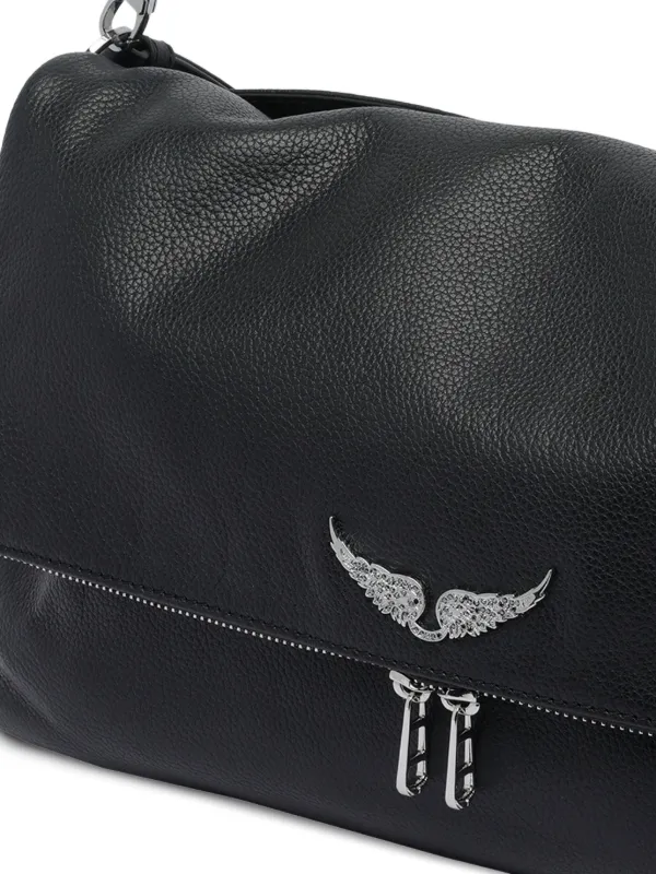 Zadig&Voltaire レザー ショルダーバッグ | ブラック | FARFETCH JP