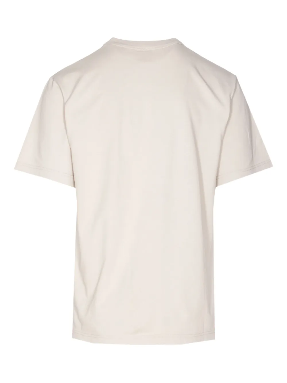 Sunflower crew-neck logo-print T-shirt - Wit
