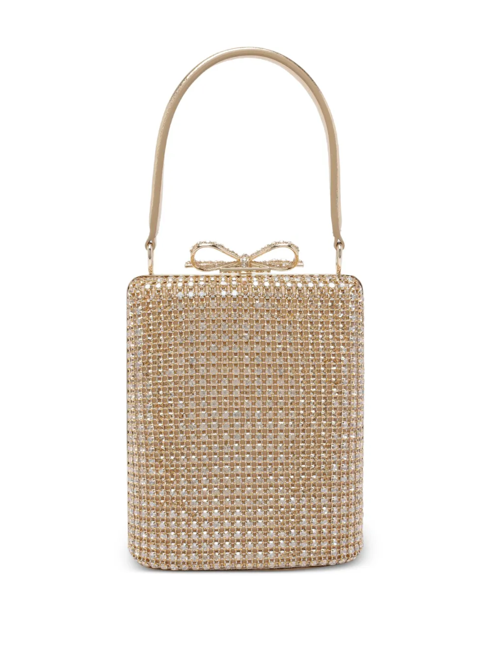 Self-Portrait crystal-embellished bow mini bag | Mini Bags | Image 2