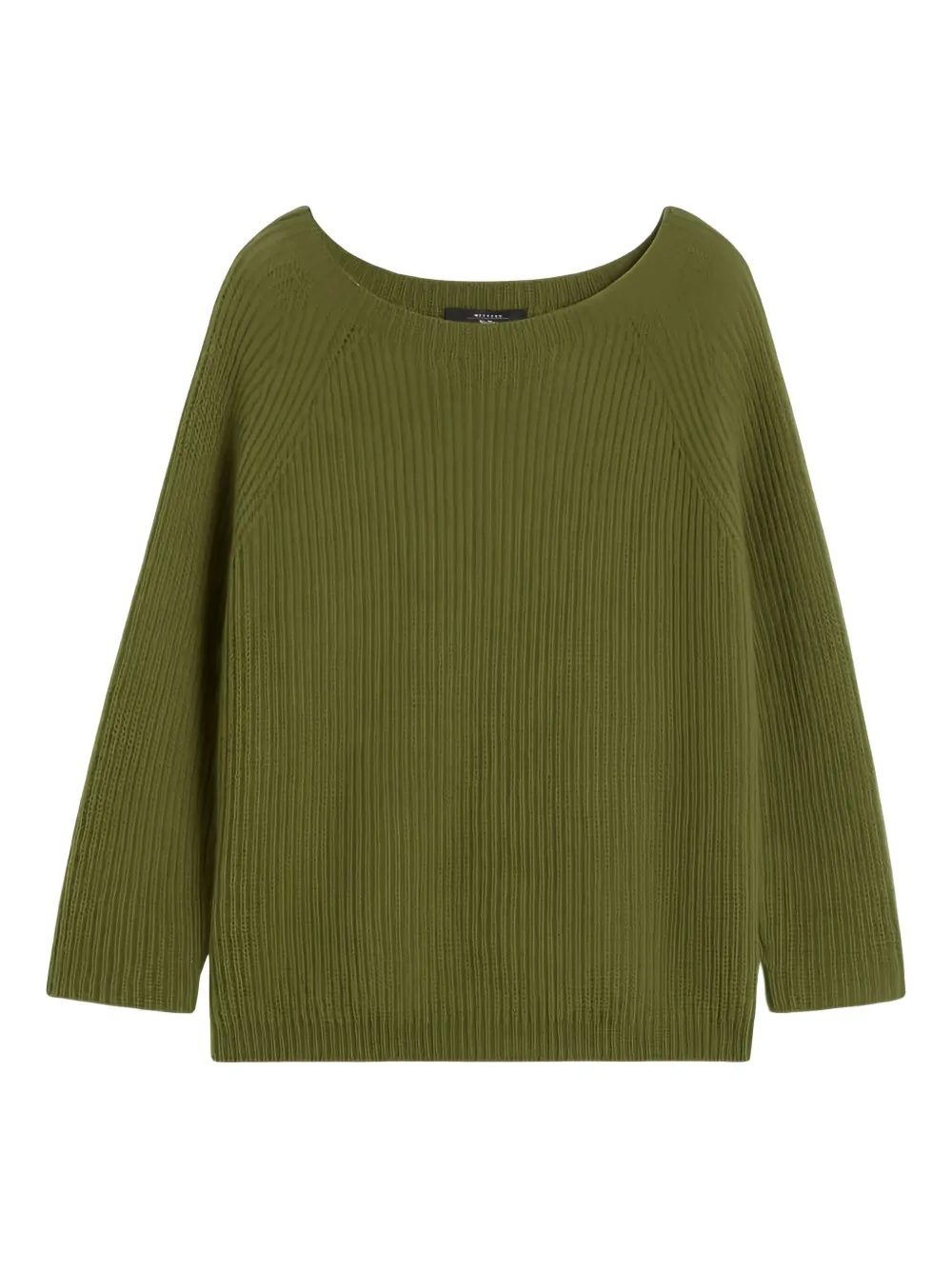 Weekend Max Mara ribbed sweater Groen