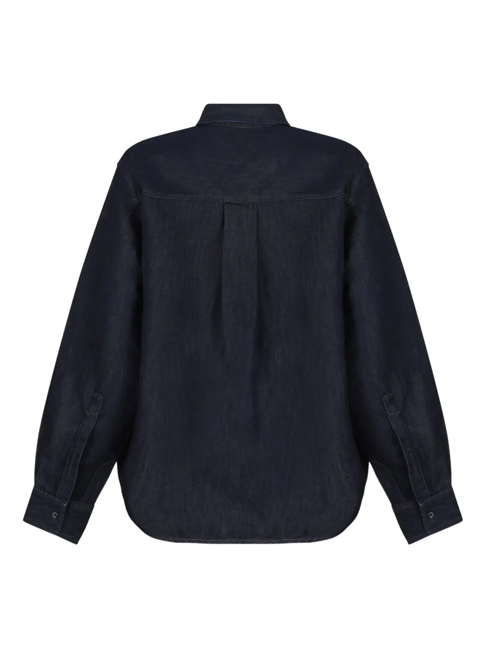 Nine In The Morning denim pocket shirt - Blauw
