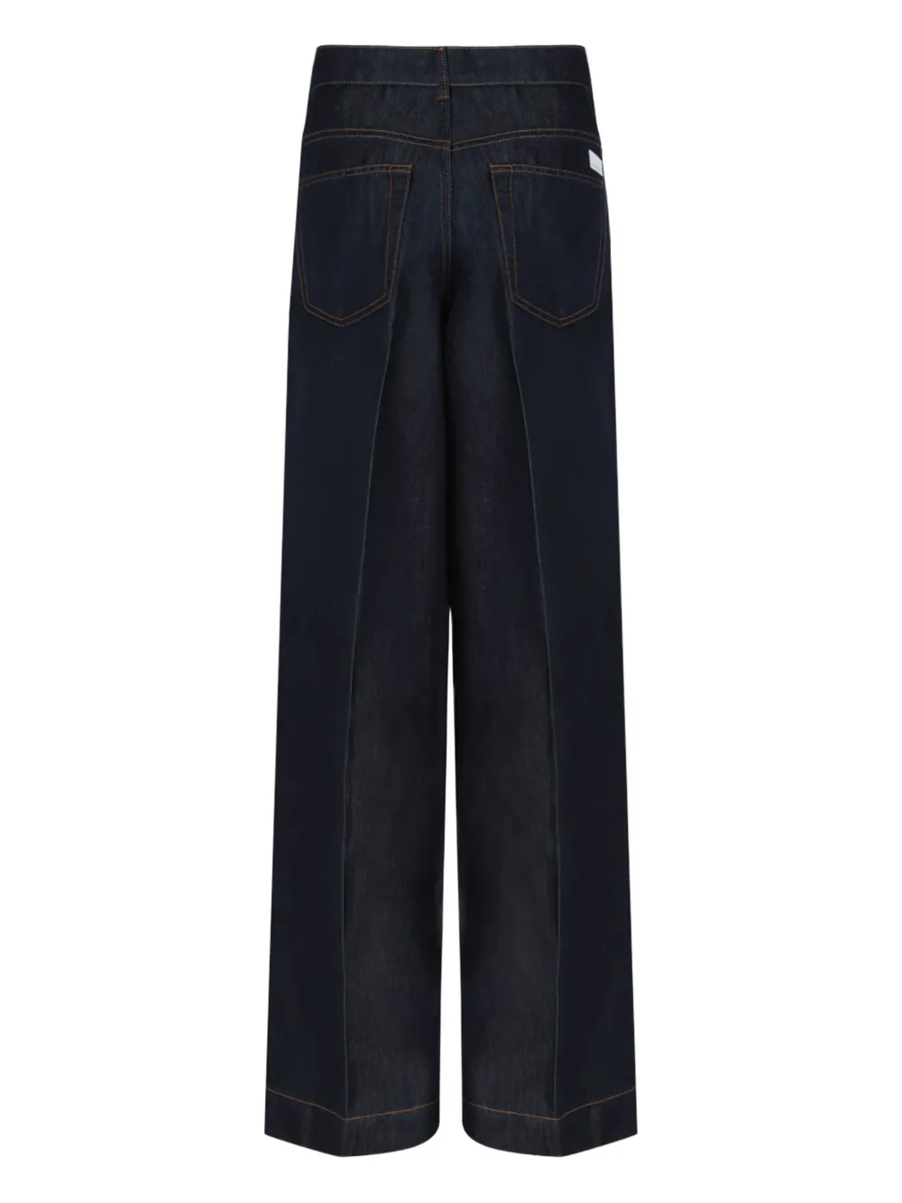 Nine In The Morning wide-leg cotton jeans - Blauw
