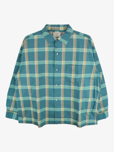 SAINT MXXXXXX camisa con botones y cuadros estampados