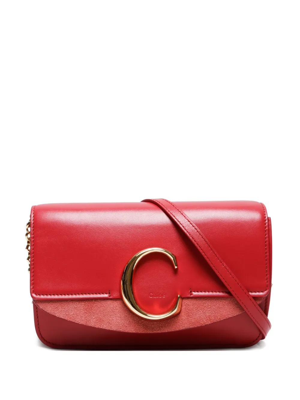 Chloé Pre-Owned 2000-2015 leather shoulder bag | Pink | Image 1
