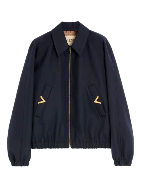 Valentino Garavani Vgold pocket bomber jacket