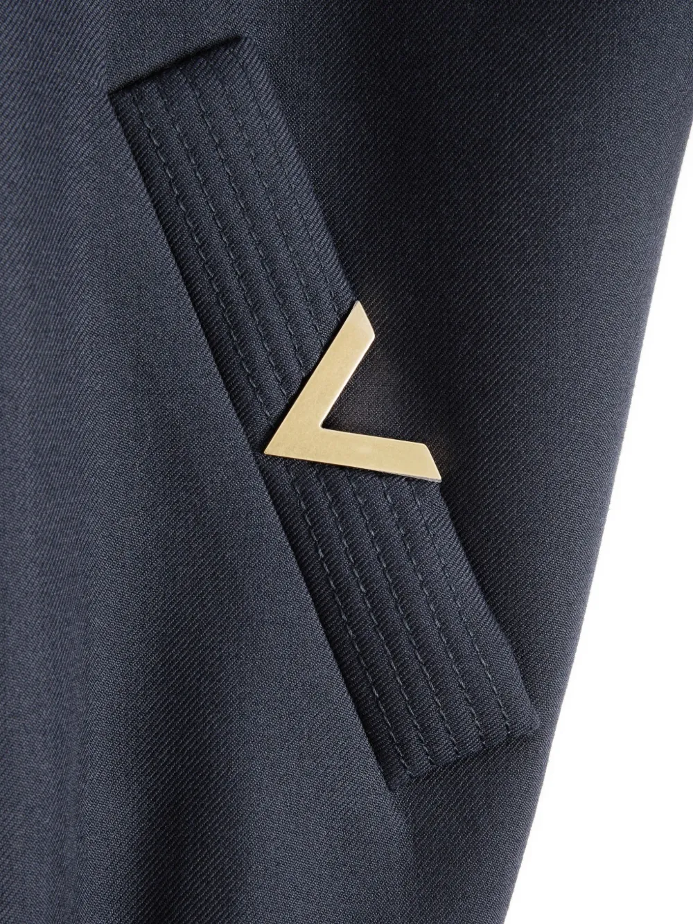 Valentino Garavani VGold bomberjack met zak Blauw