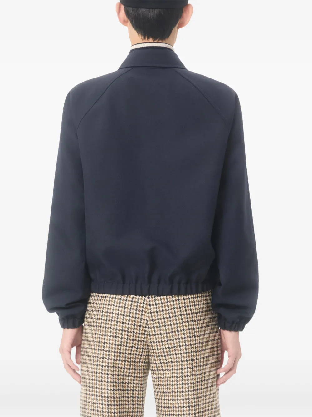 Valentino Garavani VGold bomberjack met zak Blauw
