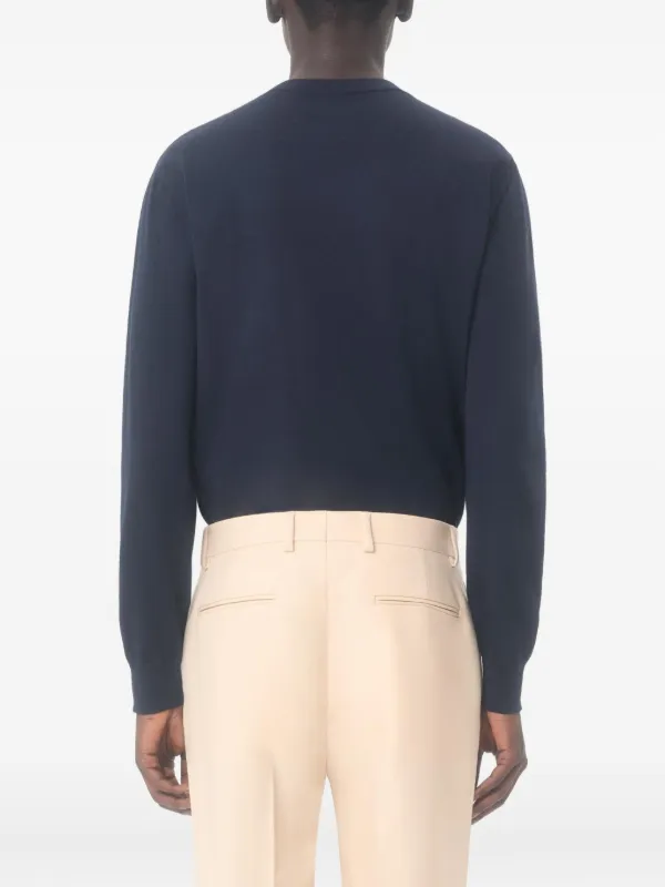 Valentino Garavani Vロゴ セーター | ブルー | FARFETCH JP