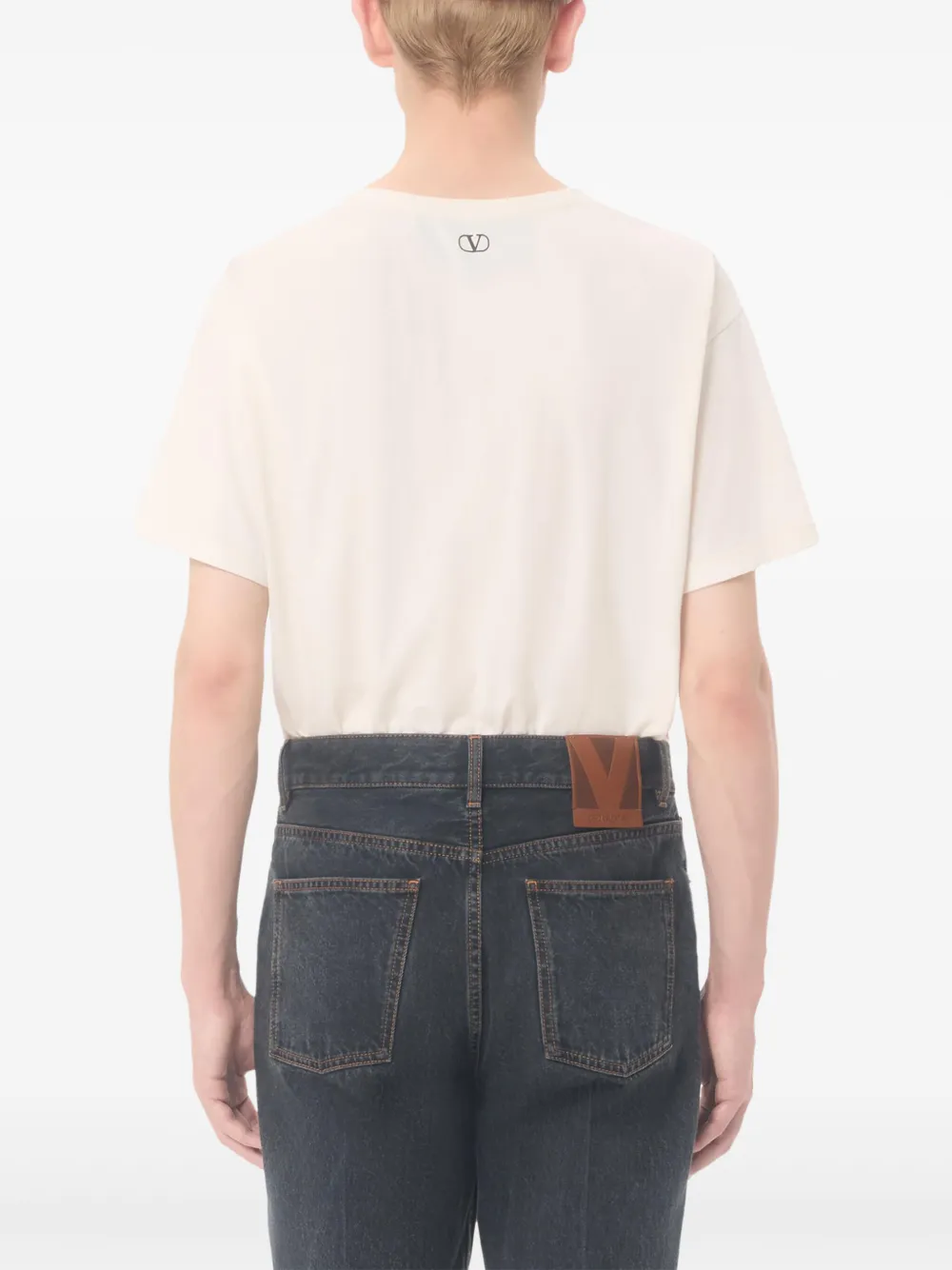 Valentino Garavani T-shirt met print Beige