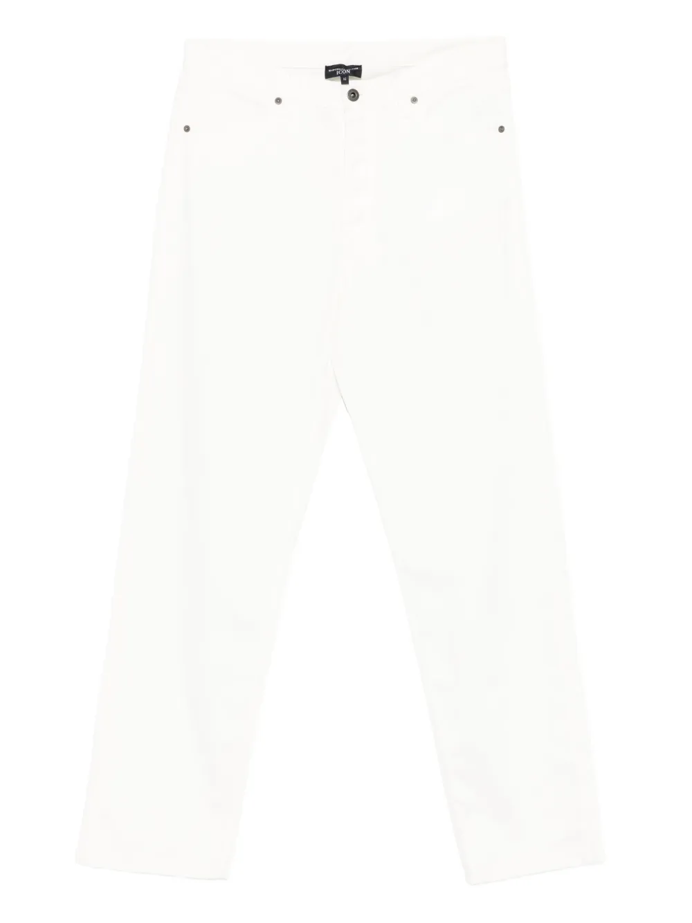 Emporio Armani five-pocket cotton jeans | White | Image 1