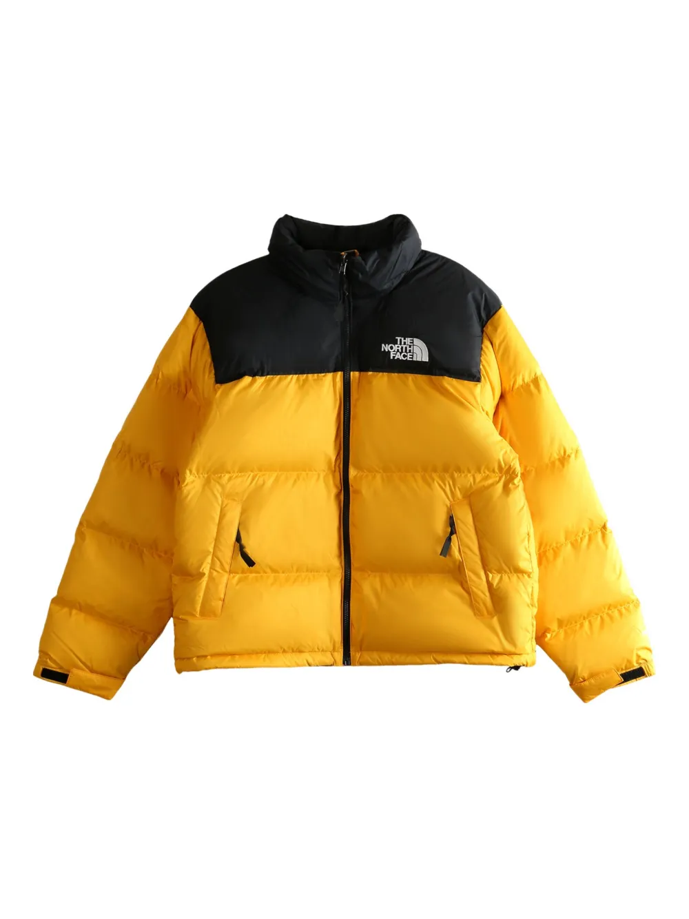 The North Face 1996 Retro Nuptse colour-block puffer jacket - イエロー The North Face 1996 Retro Nuptse colour-block puffer jacket - イエロー