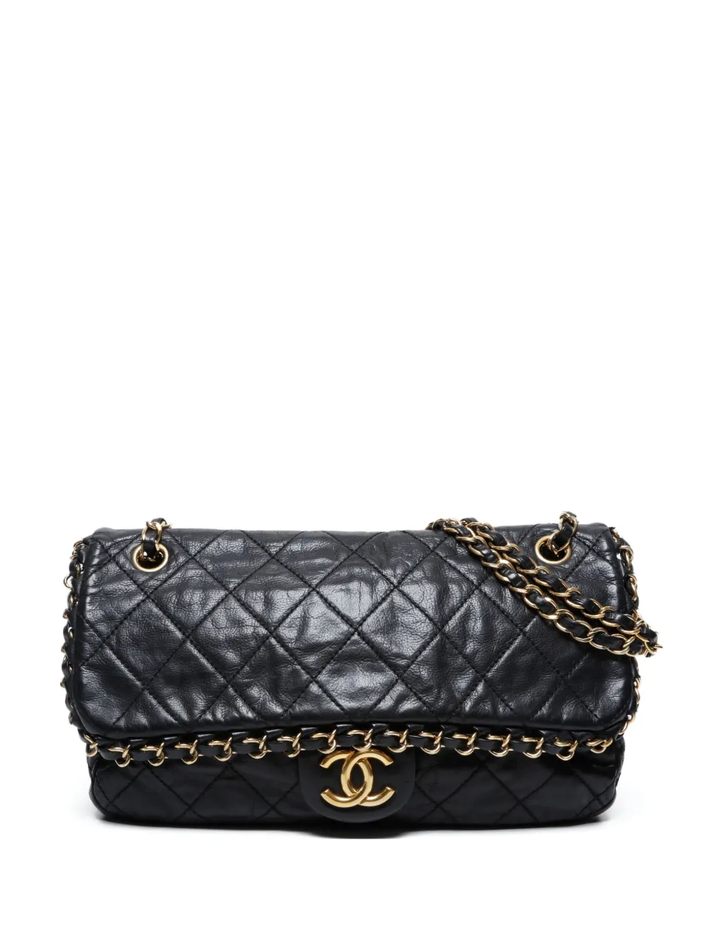 CHANEL Pre-Owned 2012 Flap shoulder bag | Black | Image 1