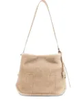 Hogan magnetic-closure leather tote bag - Neutrals