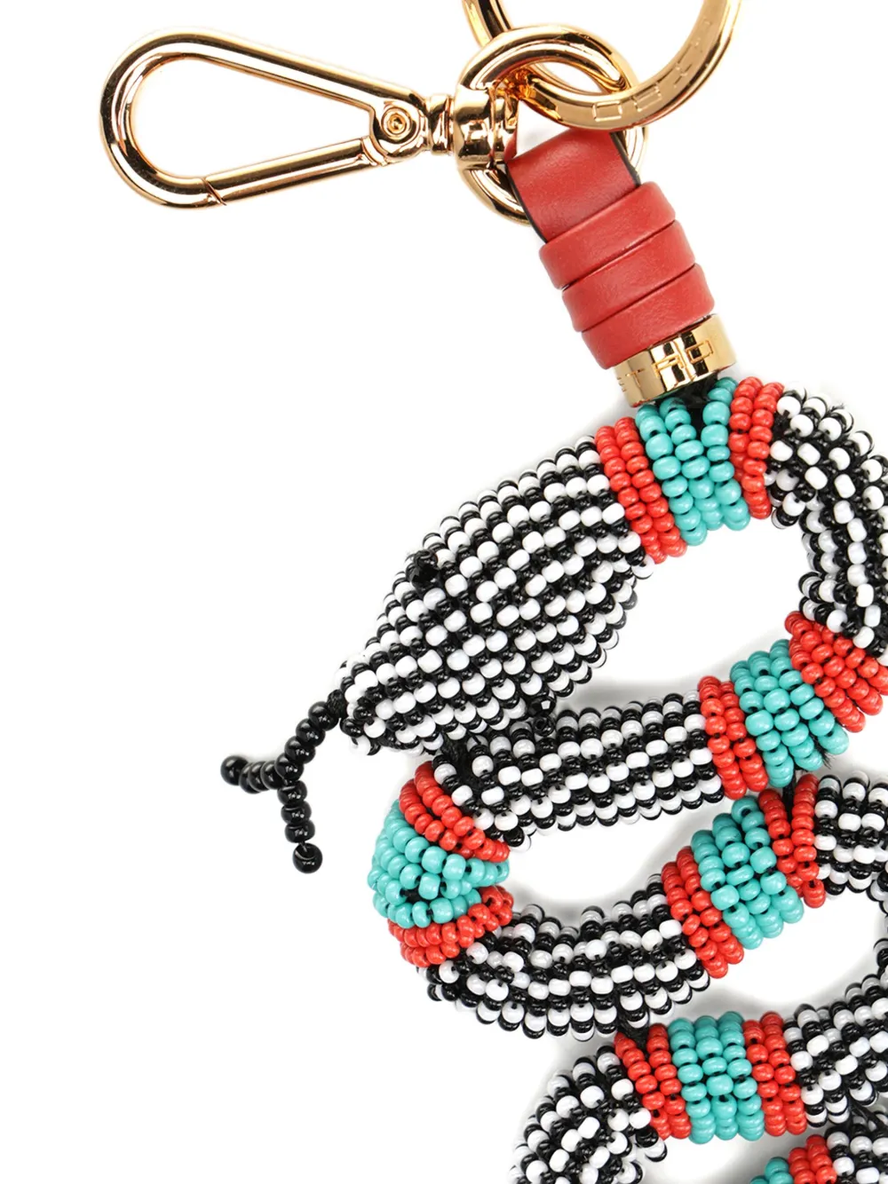 ETRO Sleutelhanger met kralen Zwart