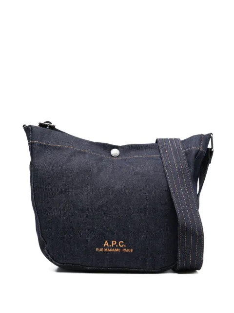 A.P.C. denim shoulder bag