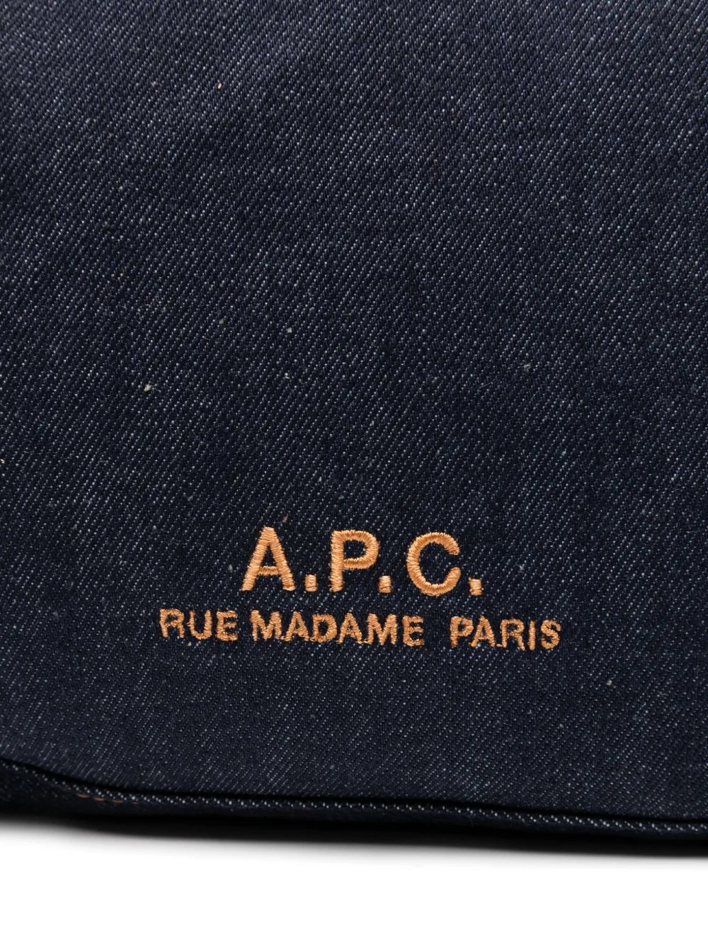 A.P.C. Spijker schoudertas Blauw