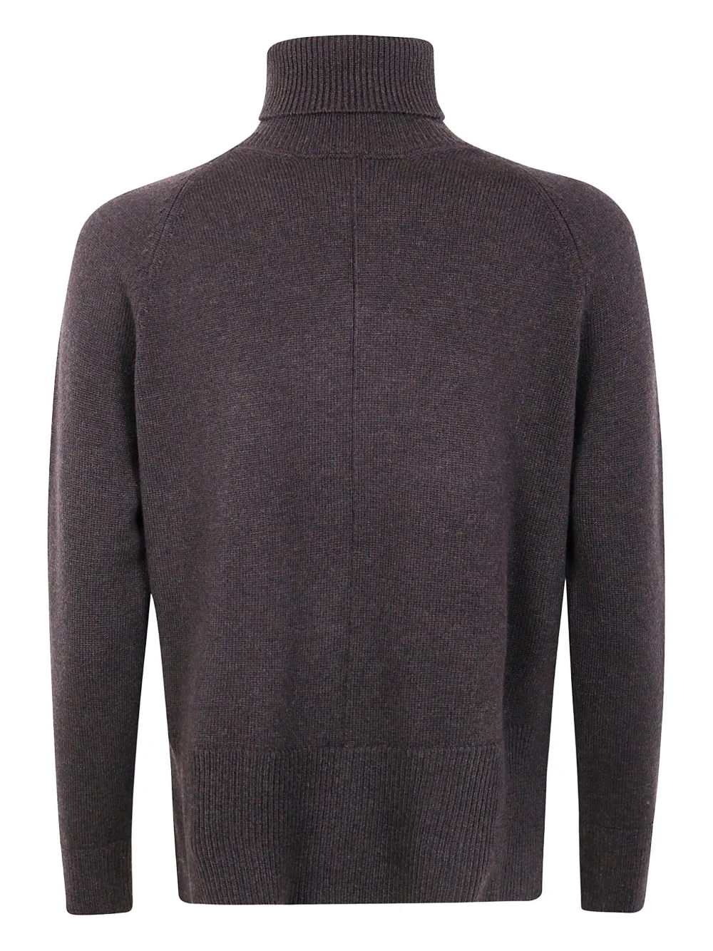Anne Claire Turtleneck Wool Sweater In Brown