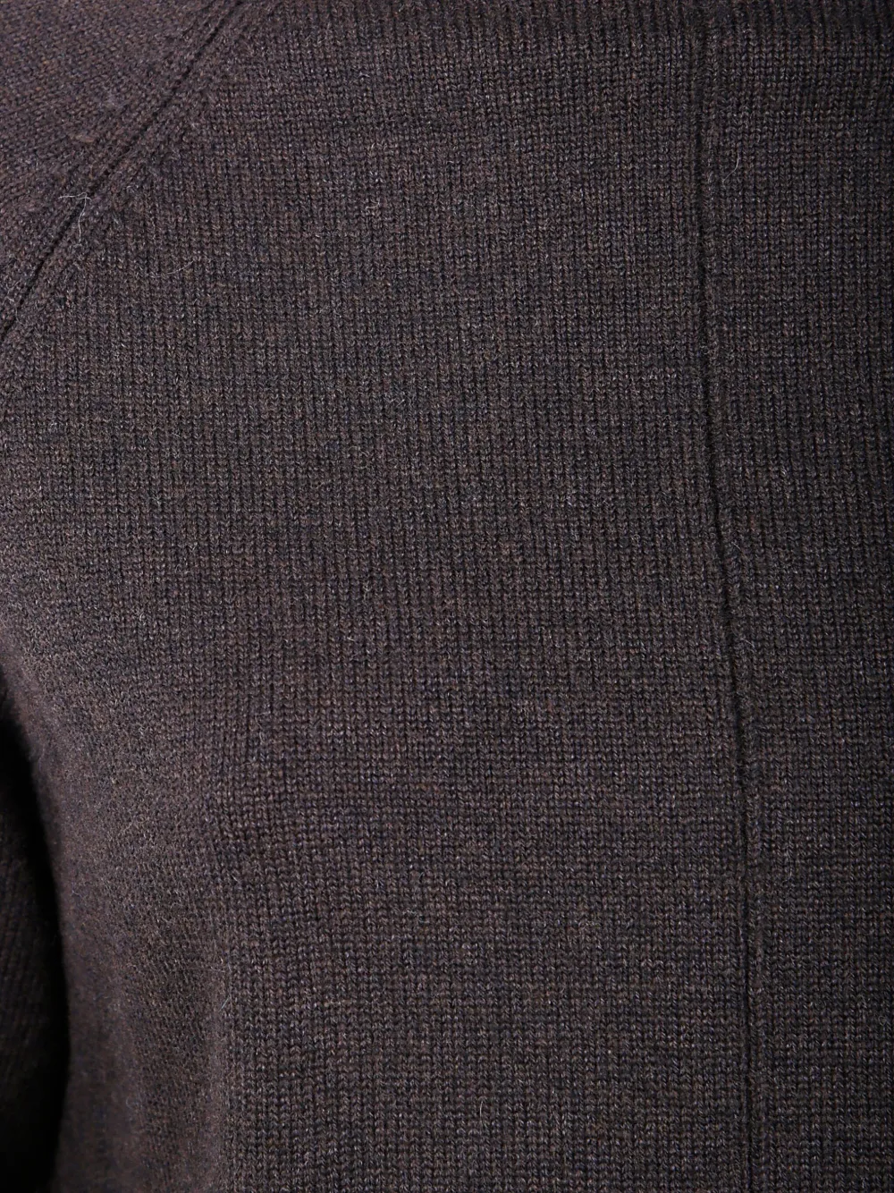 Anne Claire Turtleneck Wool Sweater In Brown