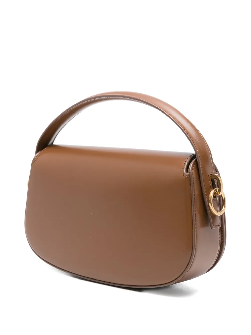Saint Laurent Leren schoudertas - Bruin