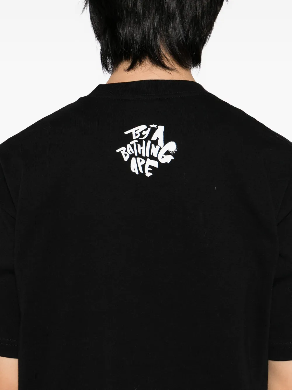 AAPE BY *A BATHING APE T-shirt Zwart