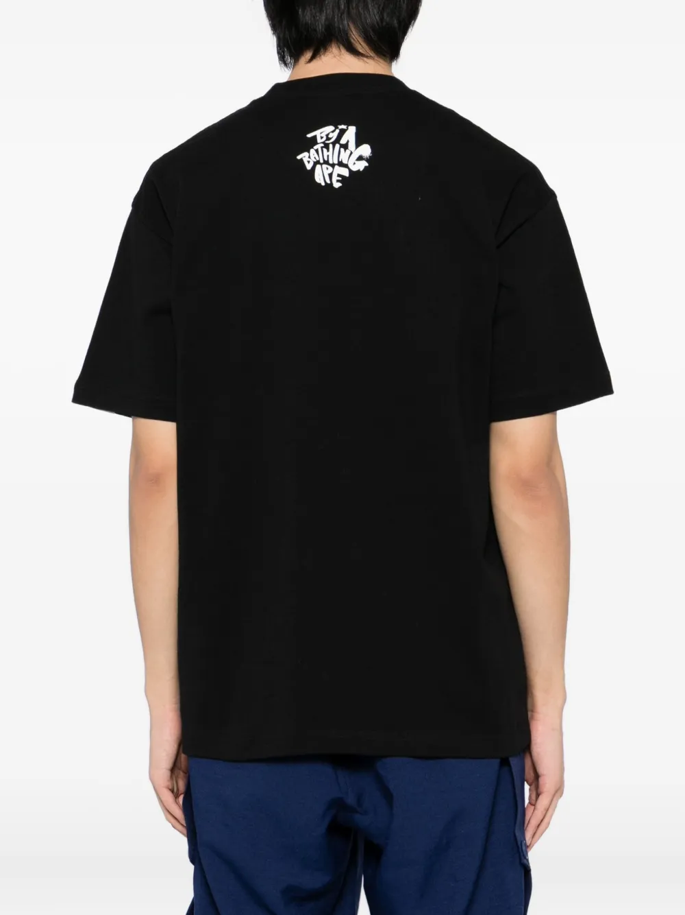 AAPE BY *A BATHING APE T-shirt Zwart