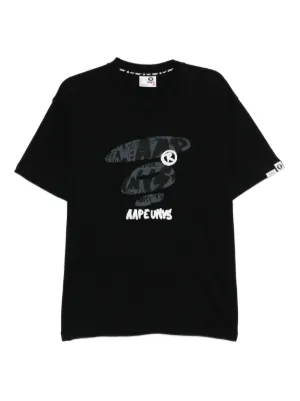 AAPE BY *A BATHING APE® Aaper T-shirt | Black | FARFETCH ZA AAPE BY *A BATHING APE® Aaper T-shirt | Black | FARFETCH ZA