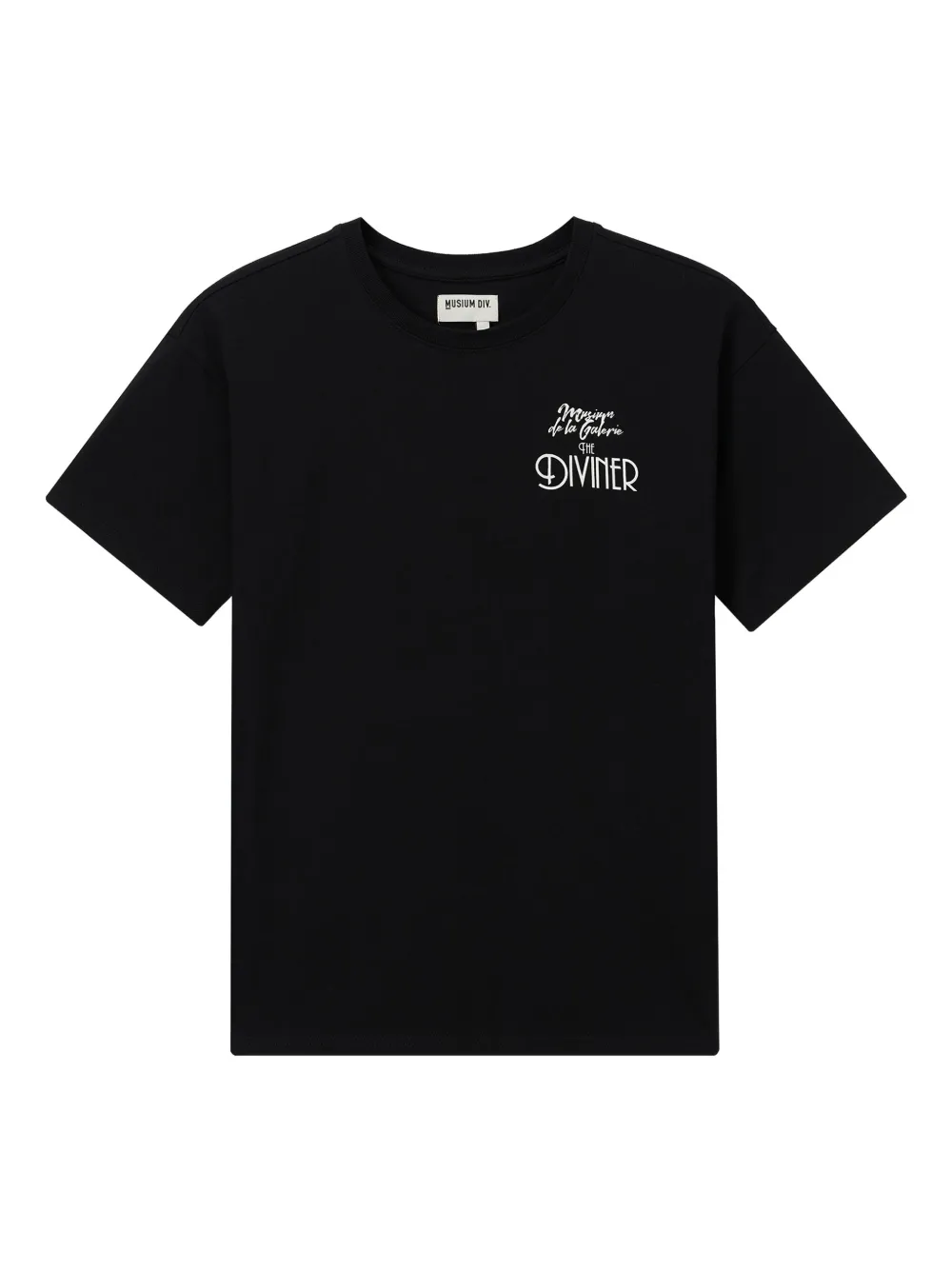 Musium Div. celestial-print T-shirt | Black | Image 1