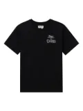 Musium Div. celestial-print T-shirt - Black