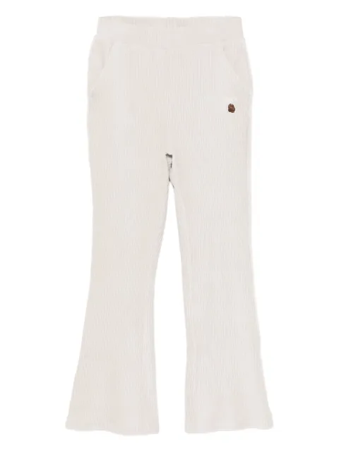 FINGERCROXX logo-plaque trousers