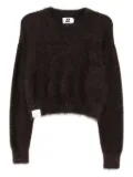 izzue brushed jumper - Brown
