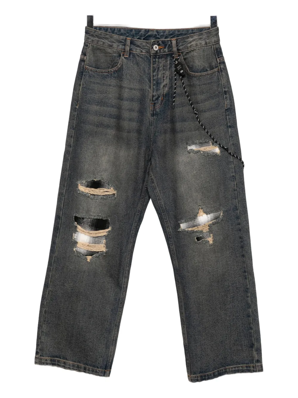 Musium Div. patchwork jeans | Blue | Image 1