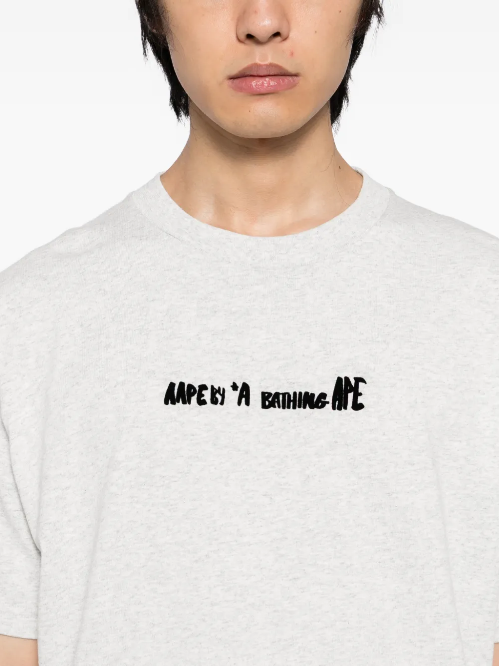AAPE BY *A BATHING APE T-shirt Grijs