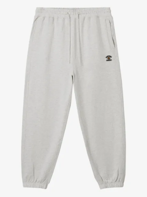 FINGERCROXX logo-patch cuffed sweatpants