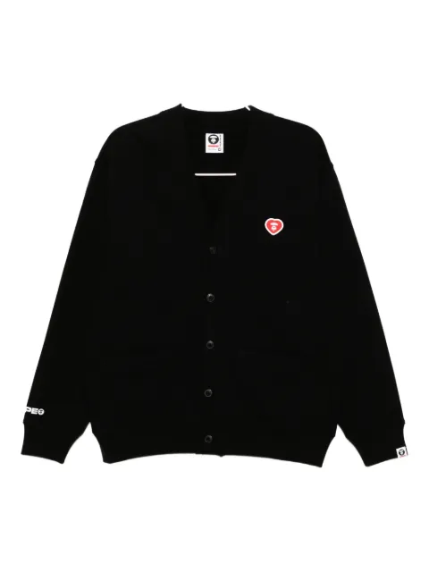 AAPE BY *A BATHING APE® sudadera con aplique del logo