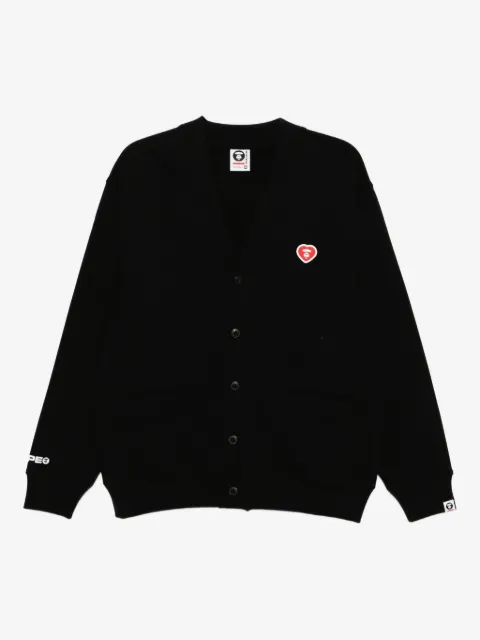AAPE BY *A BATHING APE® sudadera con aplique del logo