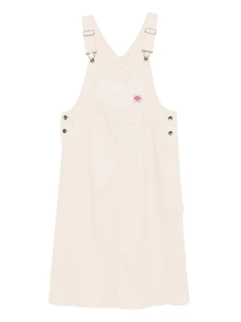 FINGERCROXX cotton corduroy dungaree dress